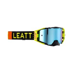 Okulary LEATT GOGLE VELOCITY 6.5 IRIZ GOGGLE CITRUS BLUE - KOLOR CZARNY/ŻÓŁTY FLUO/POMARAŃCZOWY