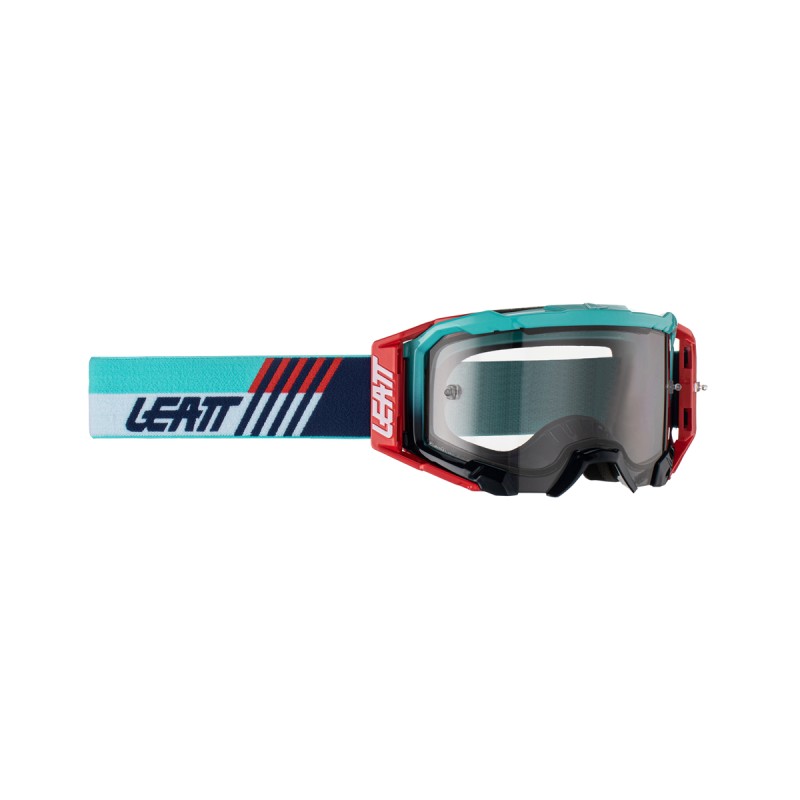 Okulary LEATT VELOCITY 5.5 - KOLOR CZERWONY/GRANATOWY/NIEBIESKI
