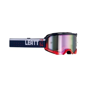 Okulary LEATT GOGLE VELOCITY 4.5 IRIZ GOGGLE ROYAL PURPLE - KOLOR GRANATOWY/CZERWONY/BIAŁY