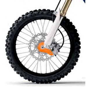 Osłona dolnej części amortyzatora do Husqvarna/KTM - zestaw montażowy