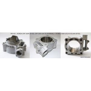 PROMX CYLINDER HONDA CRF 250 R '04-'09 , CRF 250 X '04-'17 (STD 78MM) NICASIL