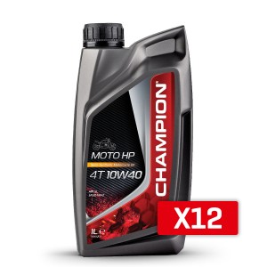 CHAMPION OLEJ SILNIKOWY MOTO HP 4T 10W40 1L MA2 PÓŁSYNTETYCZNY (AKC) - olej silnikowy do motocykli