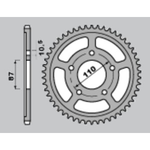 JR WYPRZEDAŻ ZĘBATKA TYLNA 828 47 SUZUKI GSF400 '90-'92 - Najlepsza oferta na rynku!