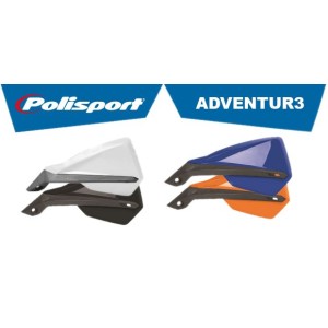 Osłony rąk POLISPORT model Adventur3 - wyprzedaż, kolor pomarańczowy