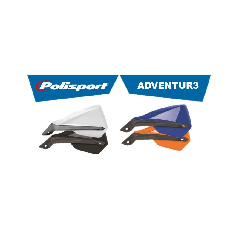 Osłony rąk POLISPORT model Adventur3 - wyprzedaż, kolor pomarańczowy