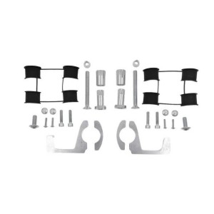 Polisport mocowania osłon rąk Trail Blazer CF Moto 450MT '24-'25 - szary czarny