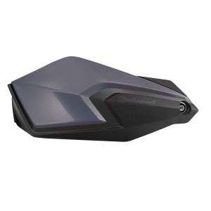 Osłony rąk POLISPORT S-DUAL - szary, uniwersalny zestaw montażowy