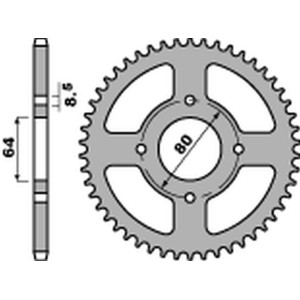 PBR ZĘBATKA TYLNA 834 35 F YAMAHA TTR 90 '00-'05, TTR 110 '11-'21 (JTR834.35) (ŁAŃC. 420) (STD.)