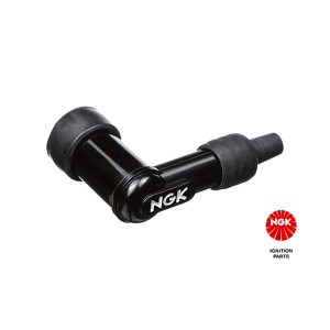 NGK Fajka na świecę (nr 8349) kątowa (90) kolor czarny