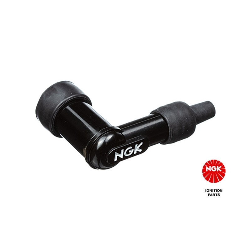 NGK Fajka na świecę (nr 8349) kątowa (90) kolor czarny