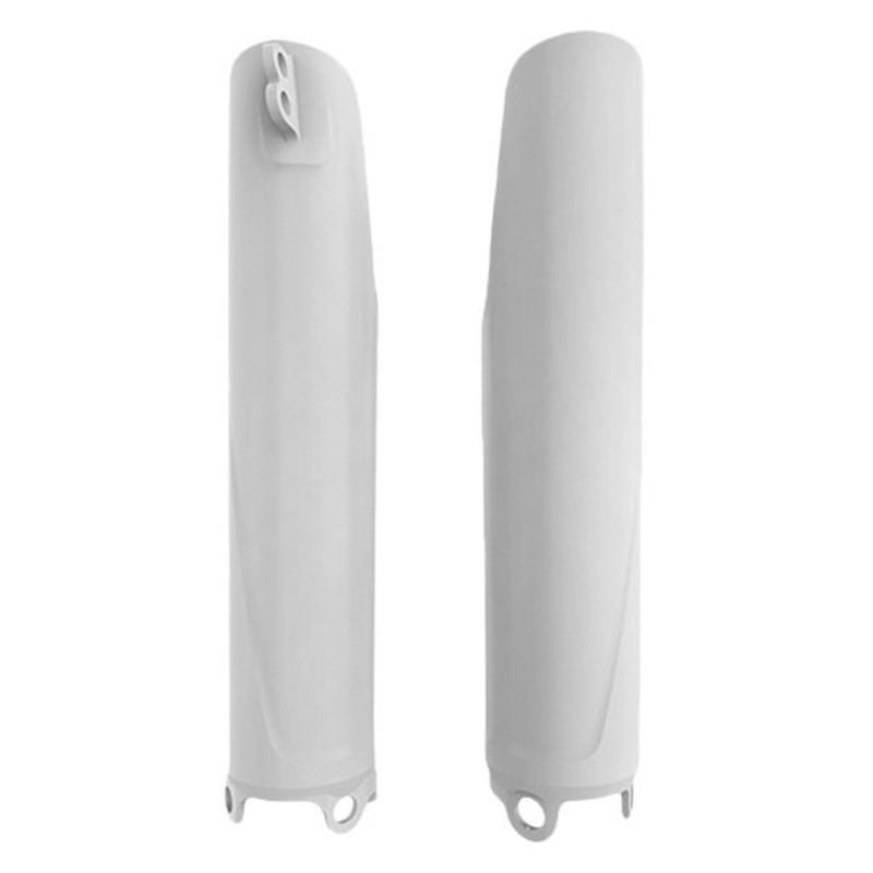 Osłony teleskopów/amortyzatorów Honda CRF 250R/450R białe