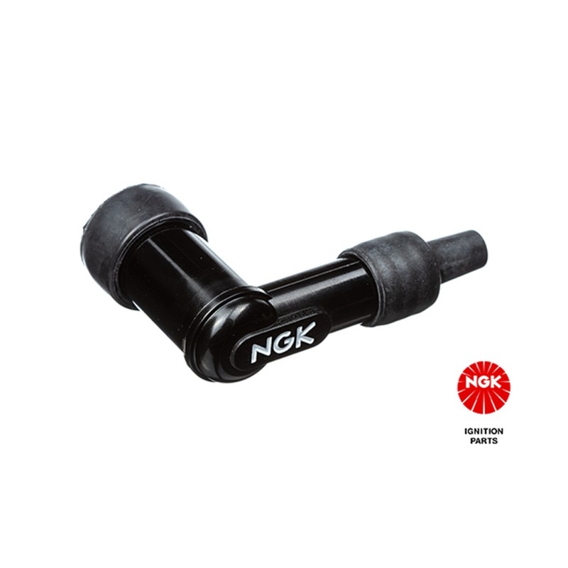 NGK Fajka na świecę (Nr 8358) kątowa (90) kolor czarny
