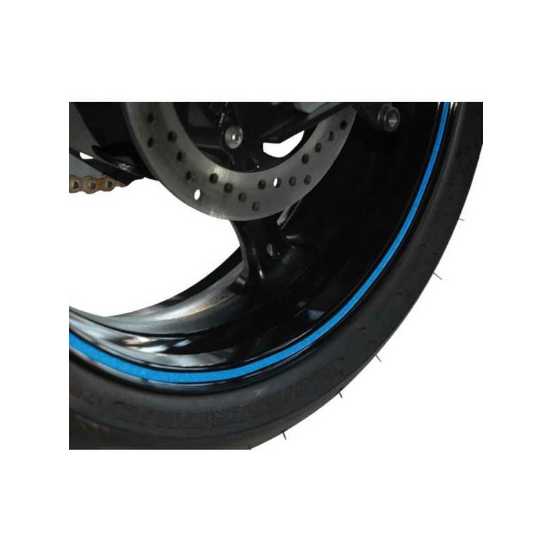 Taśma odblaskowa na rant felgi - kolor niebieski - V PARTS (VICMA) (838AZ)