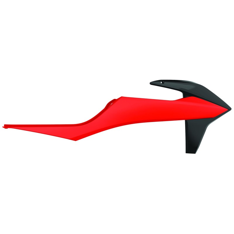 Osłony chłodnicy KTM SX/SXF '19-'22: EXC/EXC-F '20-'22 czarno-pomarańczowe fluo