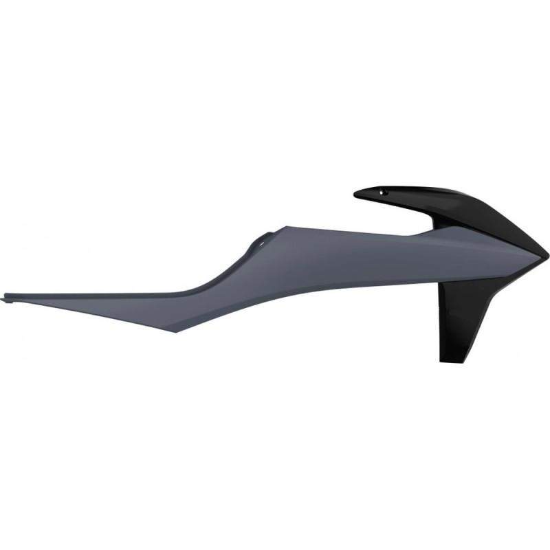 Osłony chłodnicy KTM SX/SXF '19-'22: EXC/EXC-F '20-'22 - czarny/szary