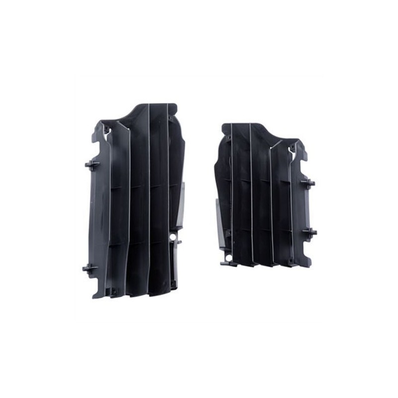 Osłony chłodnicy Kawasaki KX 250F '21-'22: KX 450F '16-'22 - czarne kratki