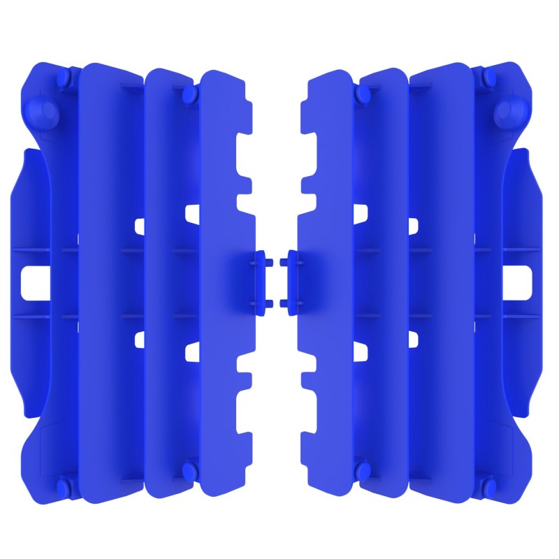 Osłony chłodnicy Yamaha YZ 250/450F '07-'09 kolor niebieski