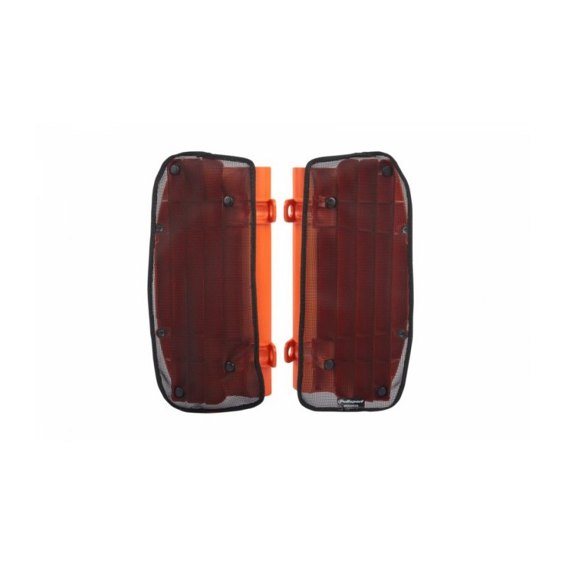 Siatka ochronna chłodnicy Honda CRF250R 16-17, CRF450R 15-16 - Promocja, kolor czarny