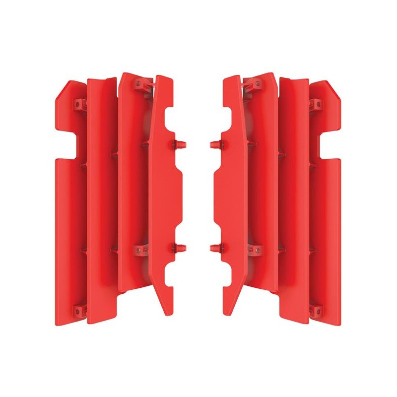 Osłony Chłodnicy Honda CR 125/250/CRF 450R - Komplet Czerwony