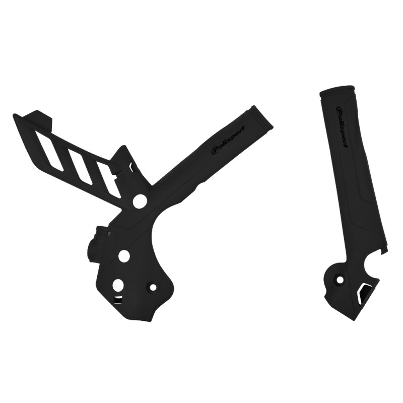 Osłony ramy KTM SX/SX-F/XC/XC-F '11-'15: EXC/EXC-F '12-'16 - kolor czarny