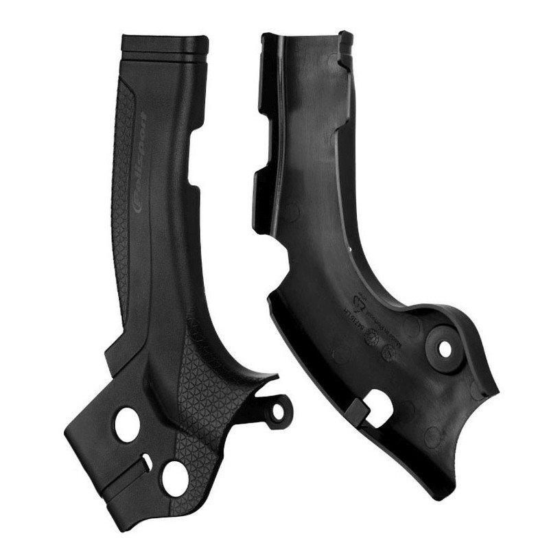 Osłony ramy Yamaha YZ 250F i YZ 450F - Komplet w kolorze czarnym