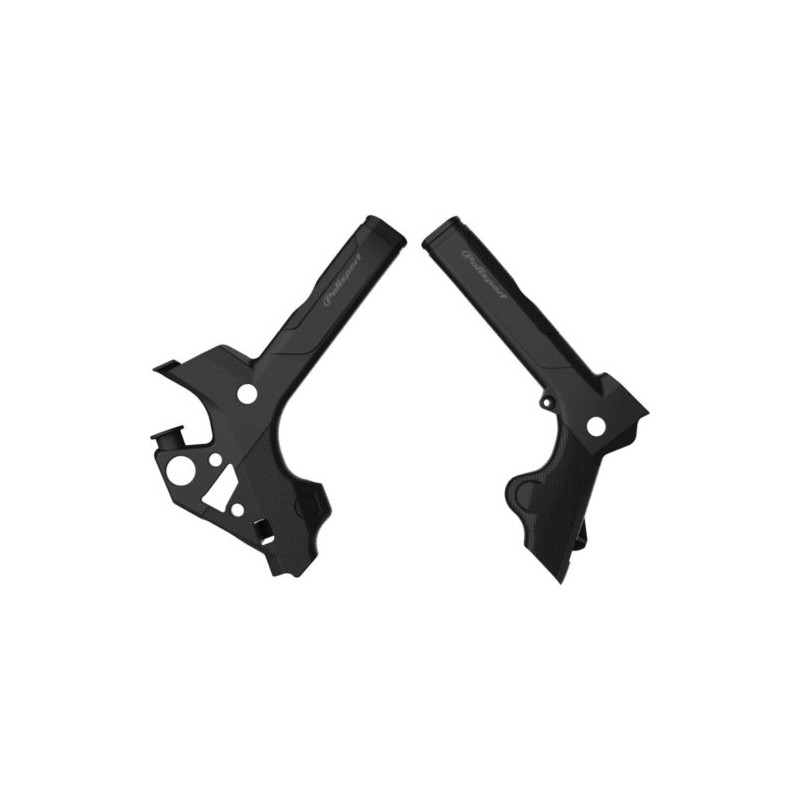 Osłony ramy do Gas Gas EC/XC 200/250/300 `17-20, Rieju MR 250/300 `21 - czarne