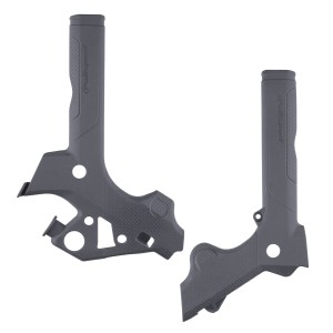 POLISPORT OSŁONY RAMY (KOMPLET) GAS GAS EC/XC 200/250/300 `17-20, RIEJU MR 250/300 `21 KOLOR SZARY