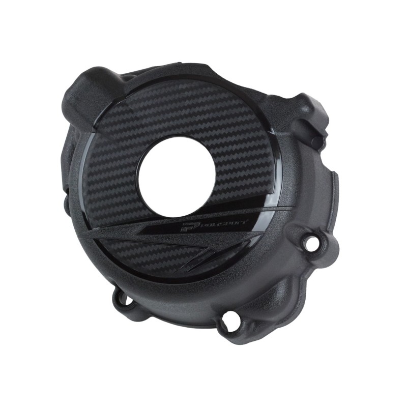 Osłona pokrywy alternatora Suzuki DRZ 400 czarna - POLISPORT