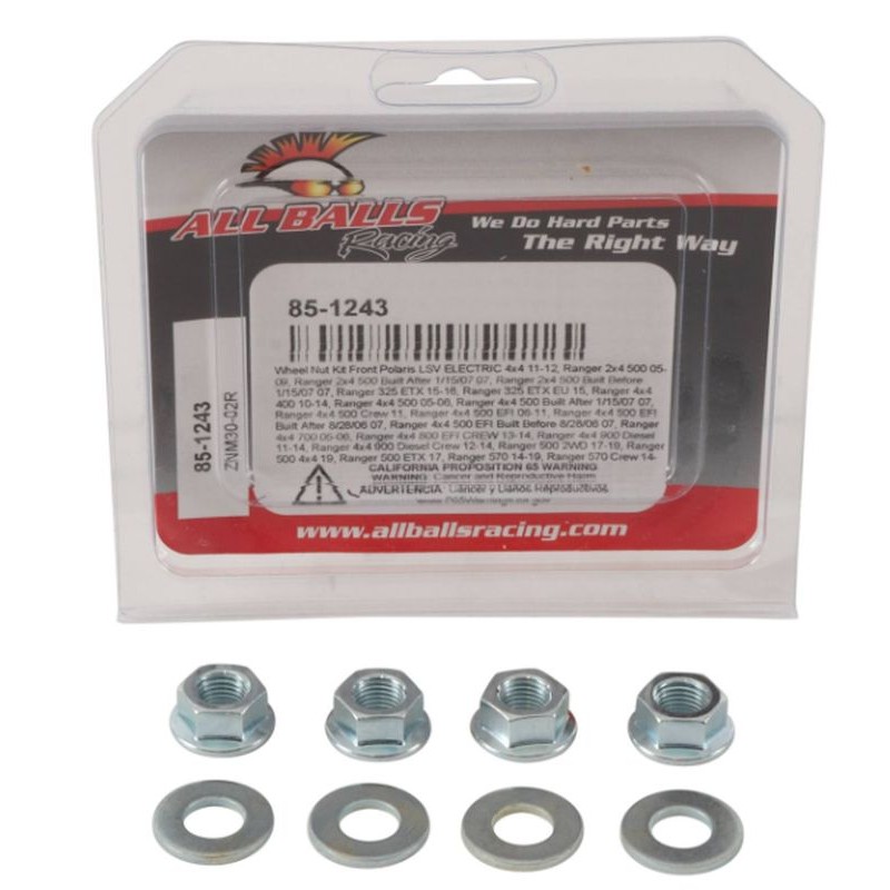 All Balls nakrętki i podkładki koła - Szpilki i nakrętki kół