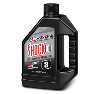 Olej do centralnego amortyzatora Maxima Racing Oils Synthetic Racing Shock Fluid Light 3WT 946 ml