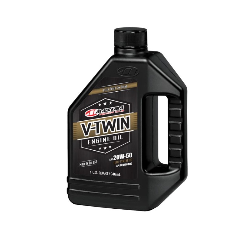 Olej silnikowy półsyntetyczny V-Twin Maxima Racing Oils 20W50 1L
