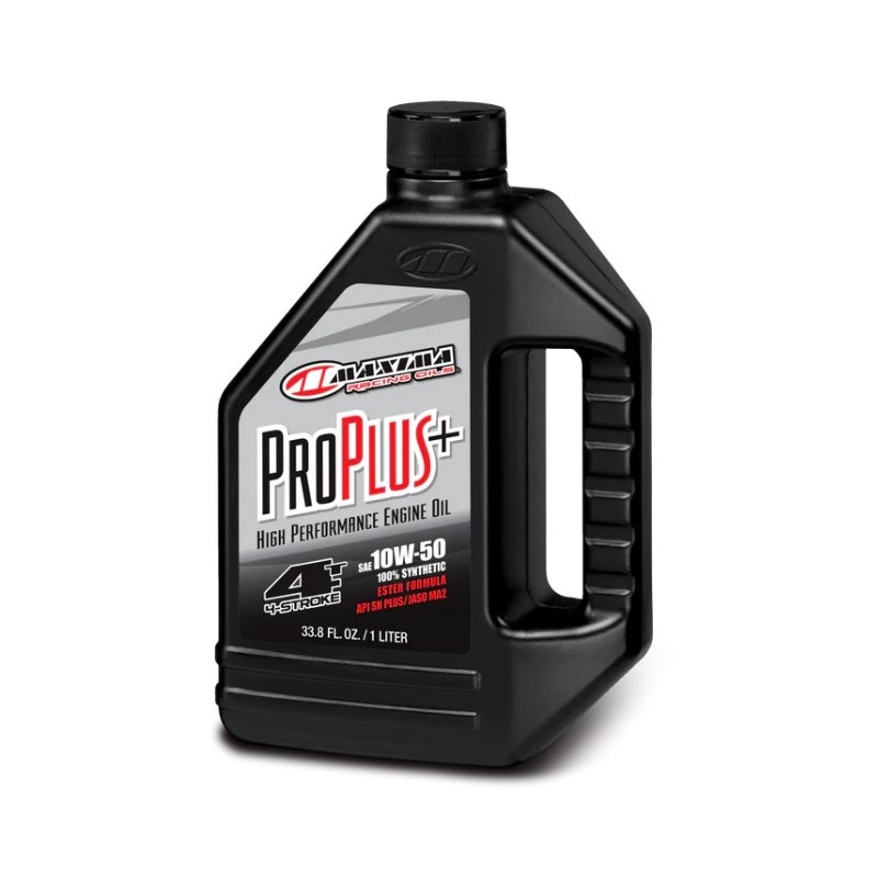 MAXIMA RACING OILS OLEJ SILNIKOWY PRO PLUS+ 10W50 SYNTHETIC 1 LITR - najlepsza jakość dla Twojego silnika!