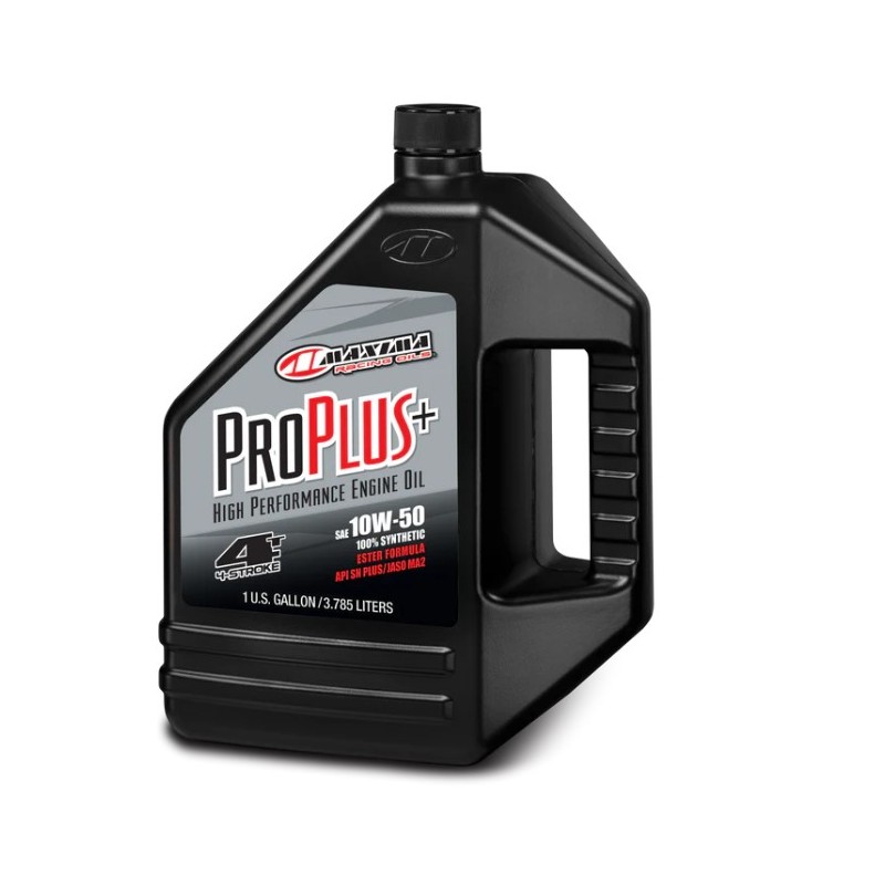 MAXIMA RACING OILS OLEJ SILNIKOWY PRO PLUS+ 10W50 SYNTHETIC 3.785 LITRY