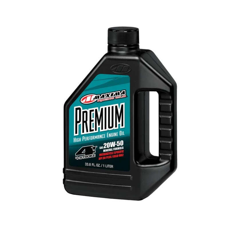 Olej silnikowy mineralny premium 20W50 1 litr - Maxima Racing Oils