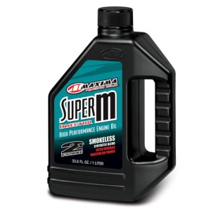 MAXIMA RACING OILS Olej 2T do Mieszanki do Dozownika Półsyntetyczny Super M Smokeless Injector 1L