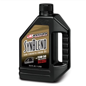 MAXIMA RACING OILS OLEJ SILNIKOWY PÓŁSYNTETYCZNY SYN BLEND ESTER 15W50 1 LITR (12)