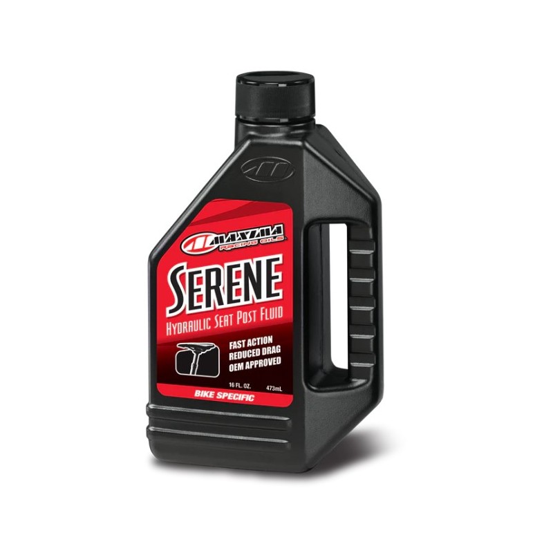 Maxima Racing Oils Olej do hydraulicznych regulowanych sztyc rowerowych MTB Serene Fluid 473 ml