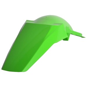 Błotnik tył Kawasaki KX 125/250 '03-'08 kolor zielony - Polisport