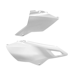 Boczki tylnie Suzuki DR-Z 400 (DRZ400) '00-'24 białe