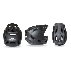 Kask rowerowy PROGRIP 2025/10 MTB/E-BIKE czarny matt rozmiar M