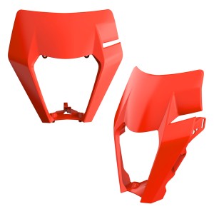 Osłona lampy przedniej KTM EXC / EXC-F / XC-W / XCF-W `17-19 pomarańczowa