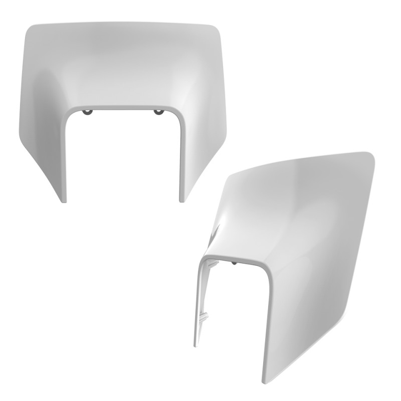 Osłona lampy przedniej Husqvarna TE/FE '17-'19 biała - Wzór OEM