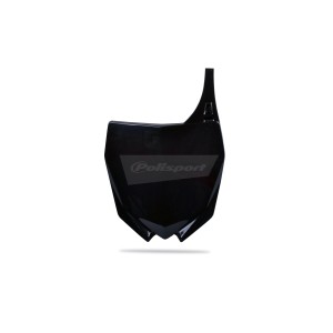 POLISPORT POLE NUMEROWE (PLASTRON) YAMAHA YZ 125/250 15-\'20: YZ 250F \'14-\'18: YZ 450F \'14-\'17 KOLOR CZARNY