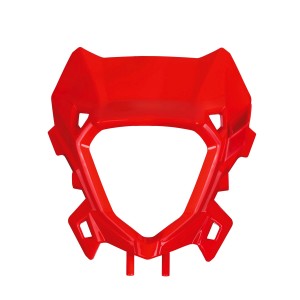 POLISPORT OSŁONA LAMPY PRZÓD BETA RR X-PRO '25; RR RACE '25 KOLOR CZERWONY