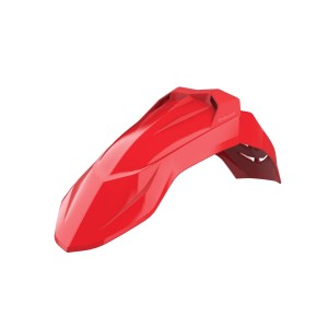 Błotnik przód Supermoto UFX do motocykli Honda, KTM, Husqvarna, Kawasaki, Yamaha - czerwony