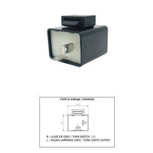 Dze przerywacz kierunkowskazów Honda; Yamaha - wysokiej jakości część zamienna