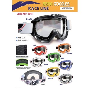 PROGRIP GOGLE PG3201-103 ATZAKI KOLOR ZIELONY (SZYBA PG3213 ANTISCRATCH, ANTI UV) (PG3201/14GR) (PZ3201VE) - WYCOFANE Z OFERTY -