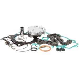 vertex zestaw naprawczy góry silnika kawasaki kxf 450 13-14 ( tłok 23857d, uszczelki top-end, łańcuszek rozrządu )