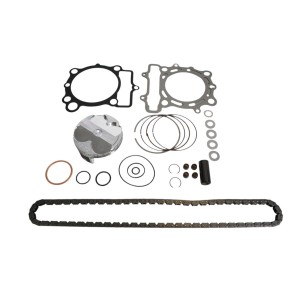VERTEX 2025/02 ZESTAW NAPRAWCZY GÓRY SILNIKA KAWASAKI KX 250 F (KXF250) '21-'22 (STD. + 0.02MM = 77.97MM) (14.1:1) (TŁOK, USZCZ