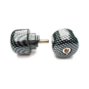 Końcówki kierownicy M6X45 kolor carbon do motocykli Honda - V Parts